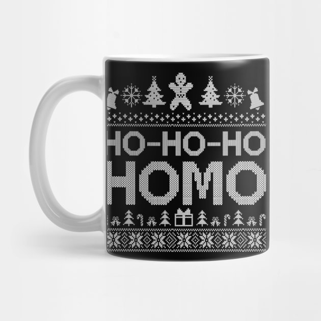 Ho-Ho-Ho Ugly. Homo Merry Christmas. Gay Christmas. Ugly Christmas Gift by SloanCainm9cmi